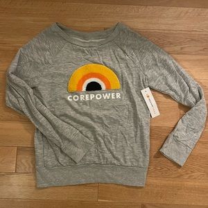 NWT CorePower Yoga Sweatshirt (XS)
